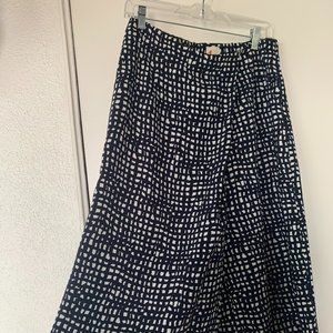 1 by O'2nd Wide-legged printed pants